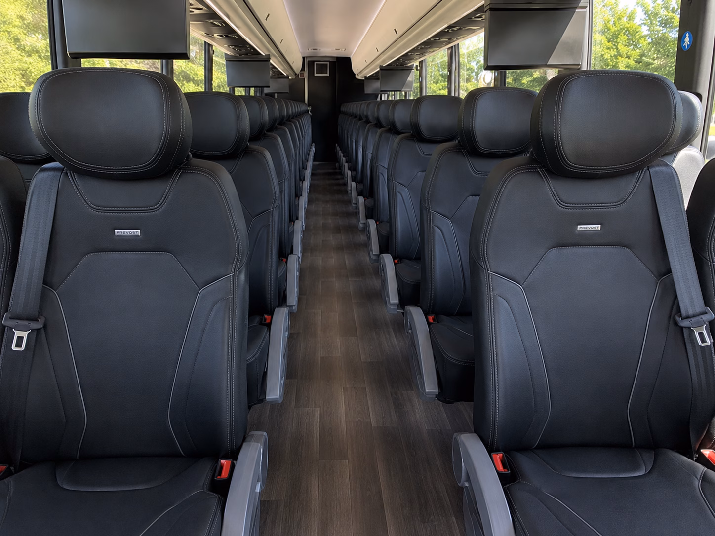 salem charter bus rental inside